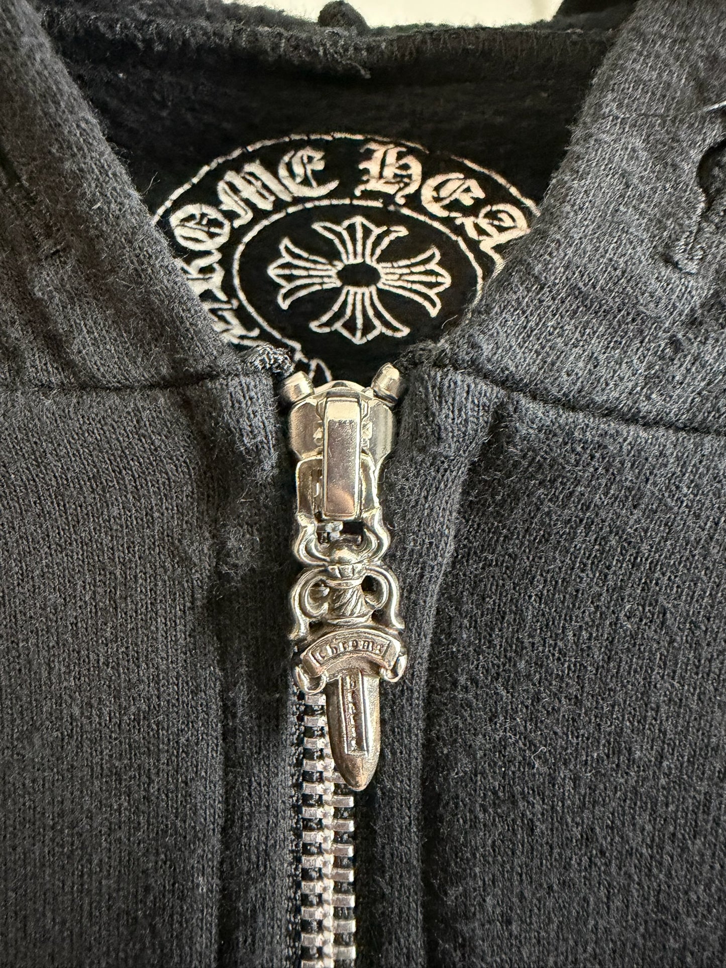 Chrome Hearts Triple Cross Horseshoe Zip-up
