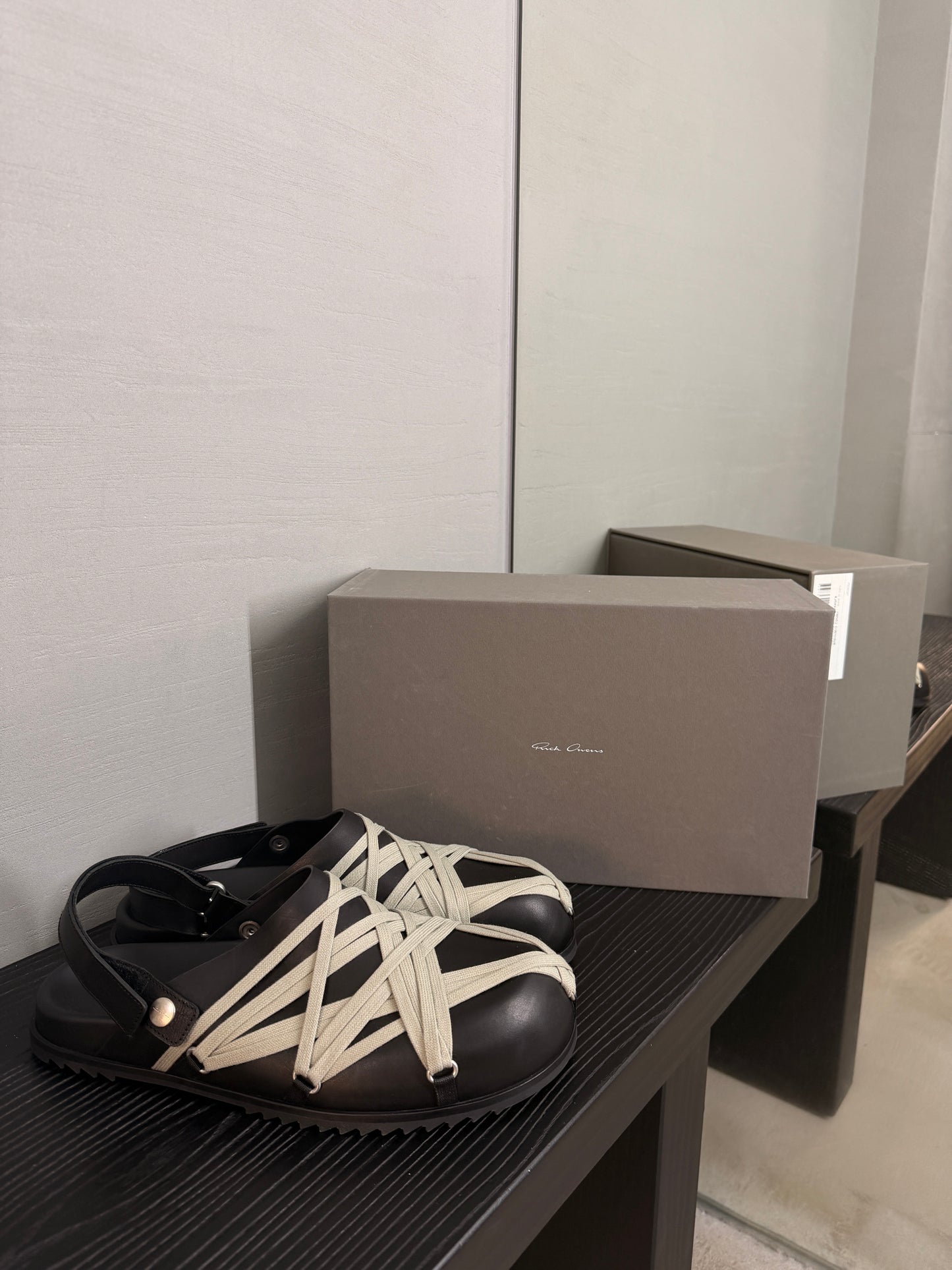 Rick Owens Megalace Sandal Mule