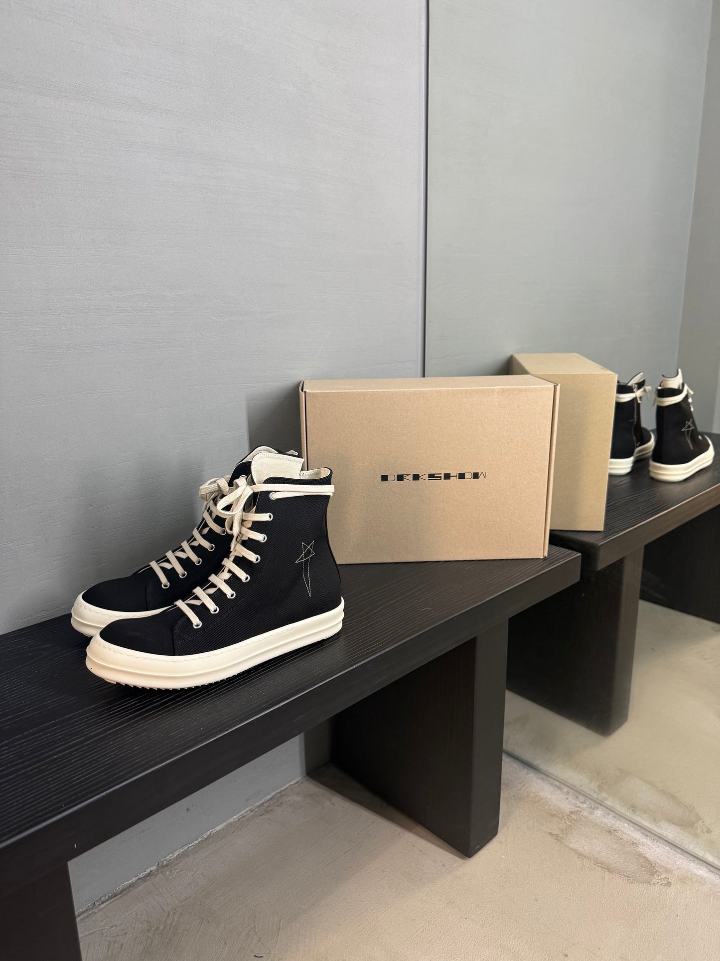 Rick Owens Drkshdw Ramones High-top Sneakers