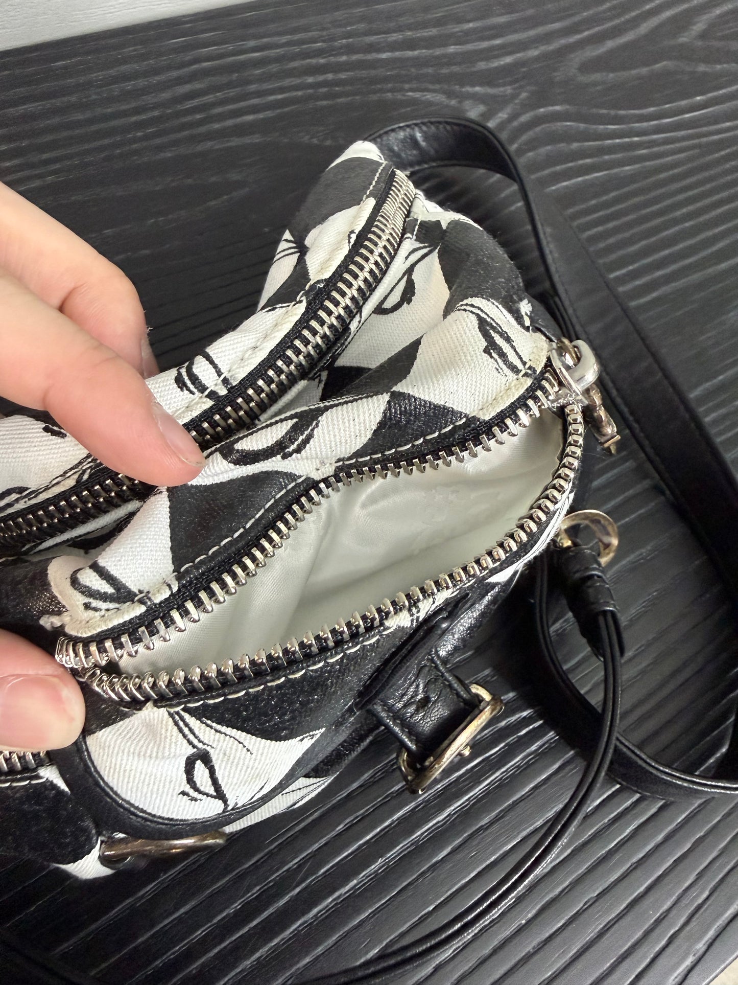 Chrome Hearts Matty boy Canvas 99 Eyes Snat Pack Gunslinger Waist Bag