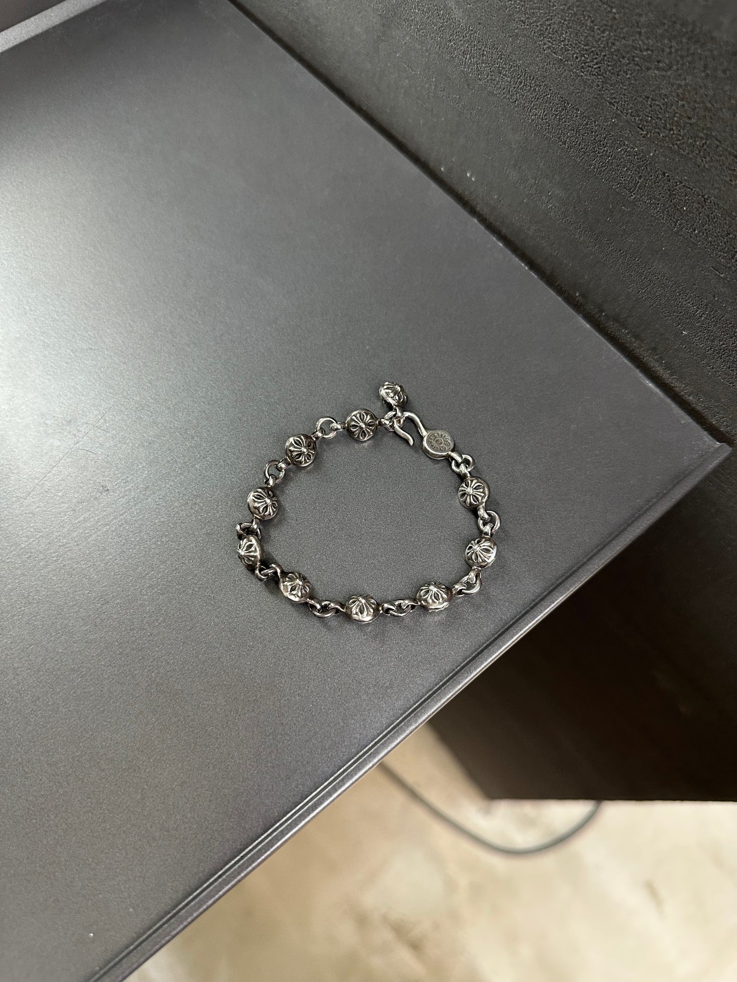 Chrome Hearts Cross Ball Bracelet