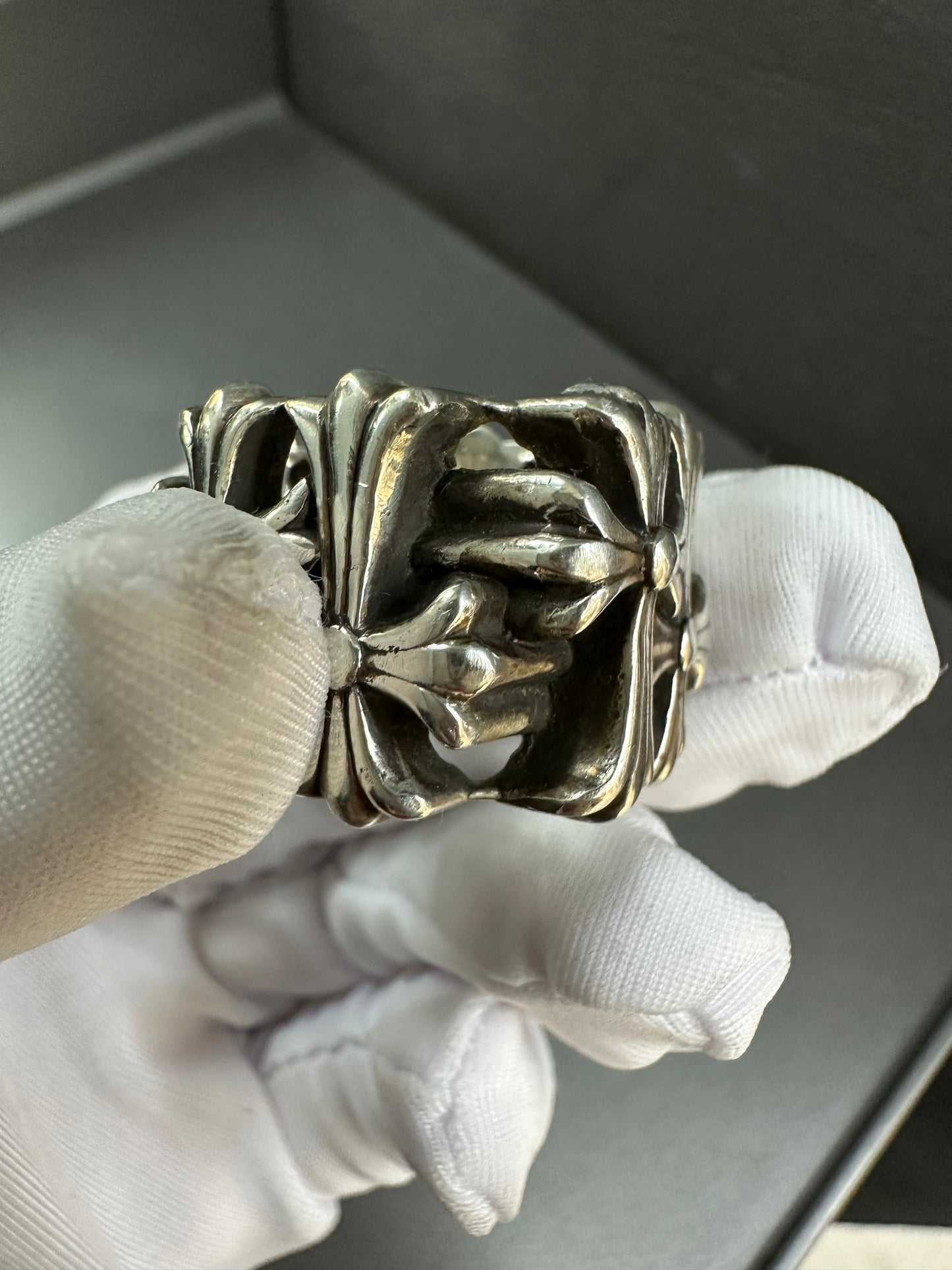 Chrome Hearts Cemetery Square Ring