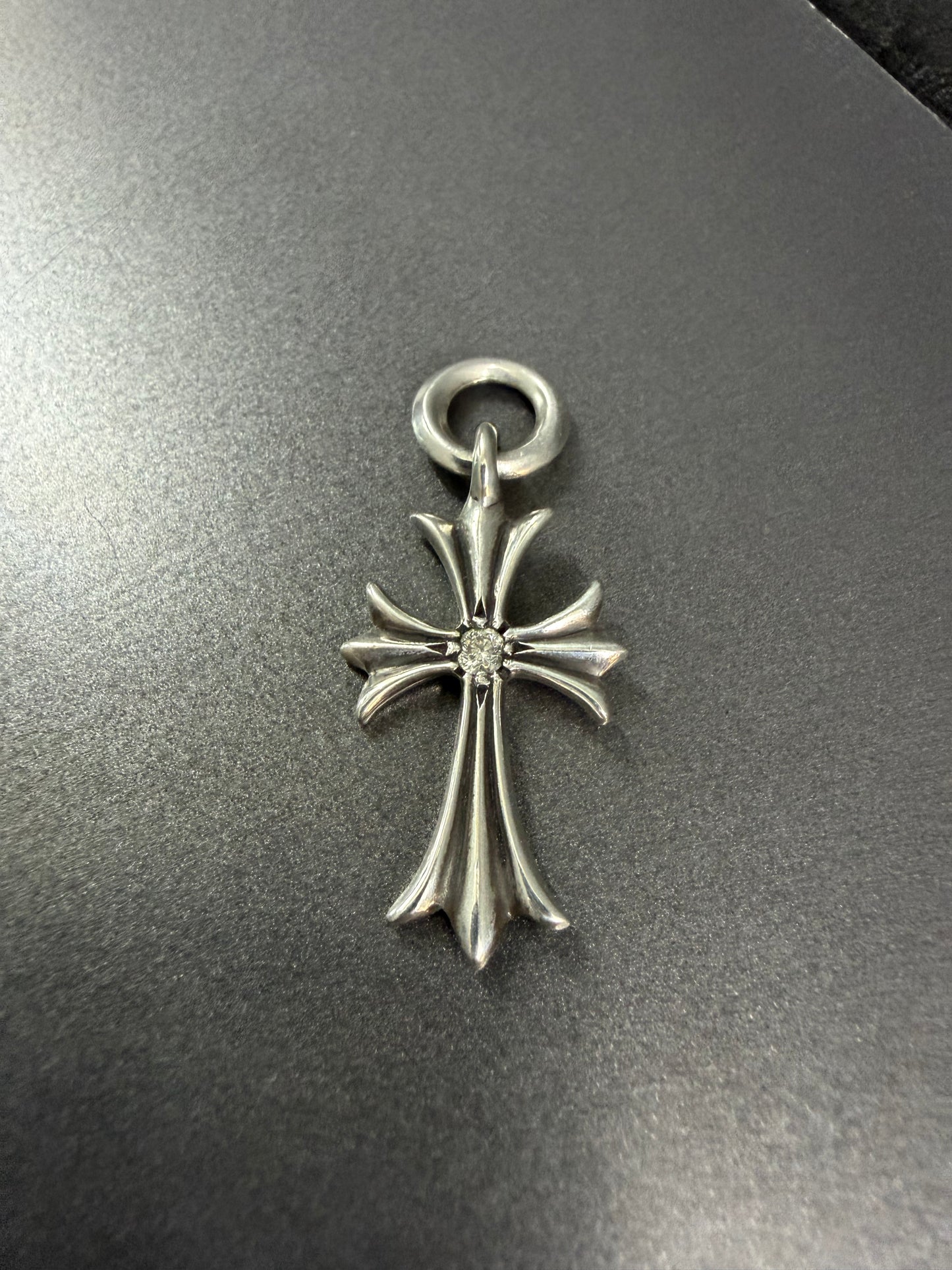 Chrome Hearts Tiny Cross pendant with diamond