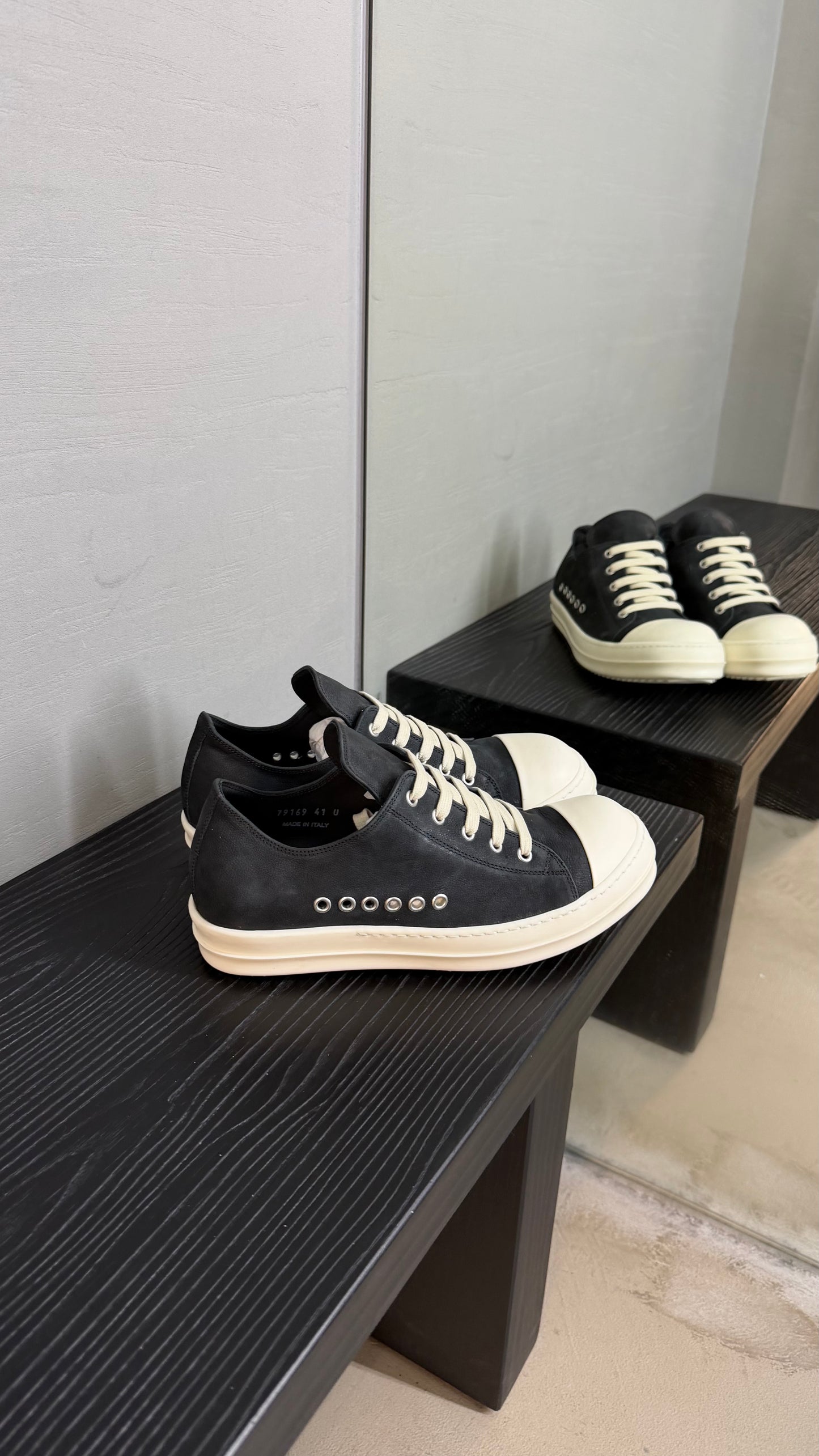 Rick Owens Extreme Low Ramones Sneaks