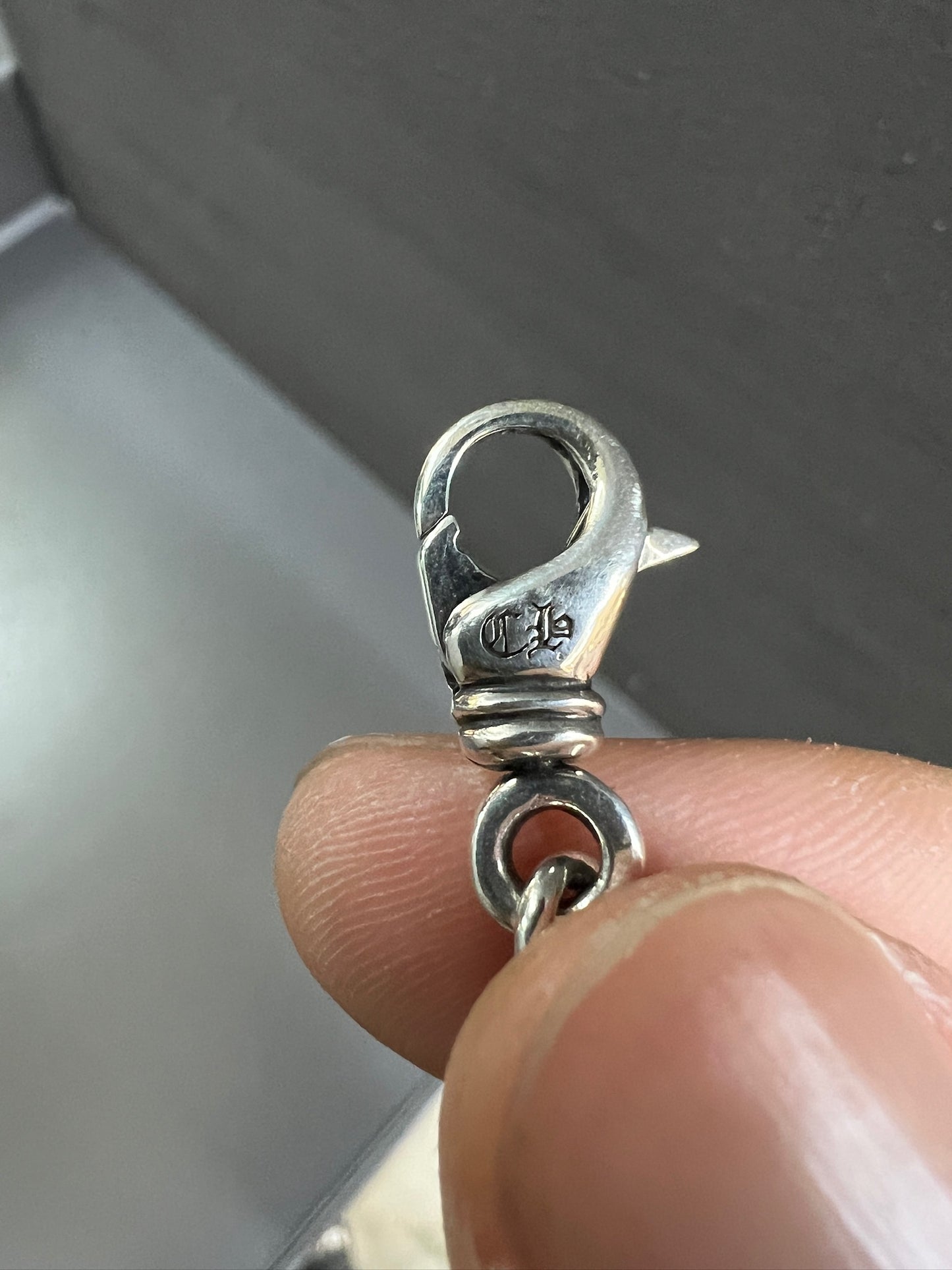 Chrome Hearts tiny cross bracelet