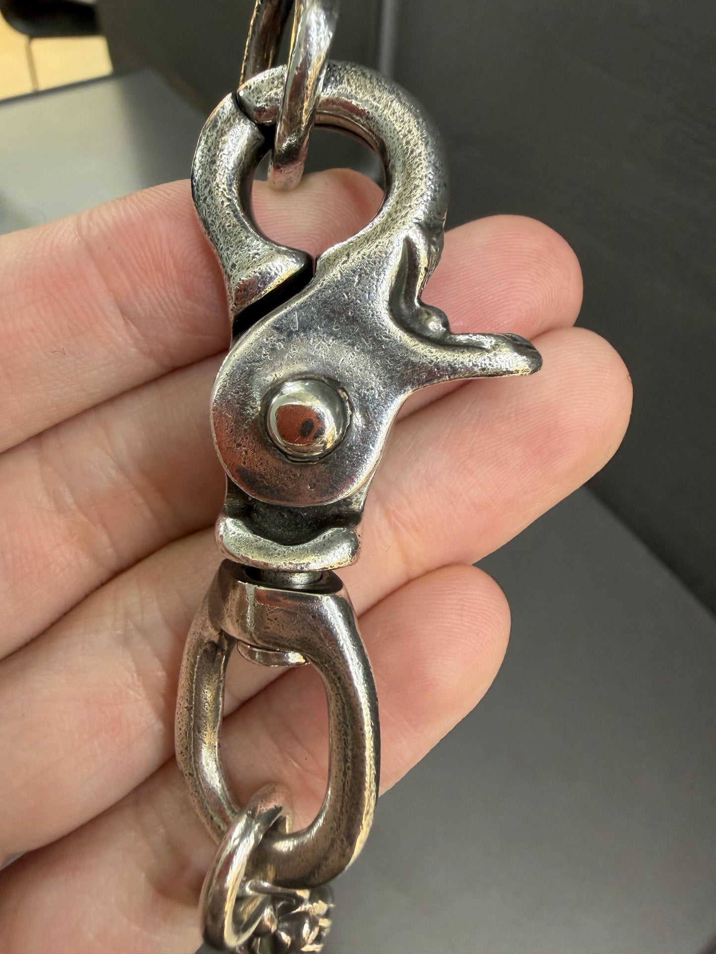 Chrome Hearts Multi-Element Clip Wallet Chain