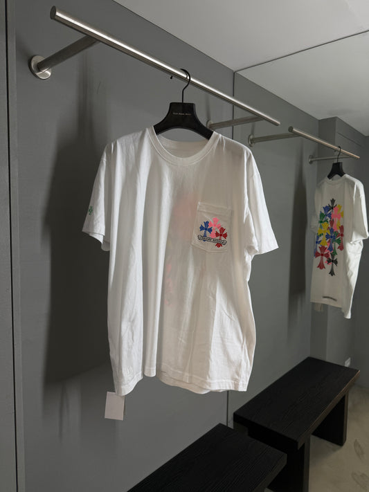 Chrome Hearts Multicolor Cemetery Cross T-Shirt