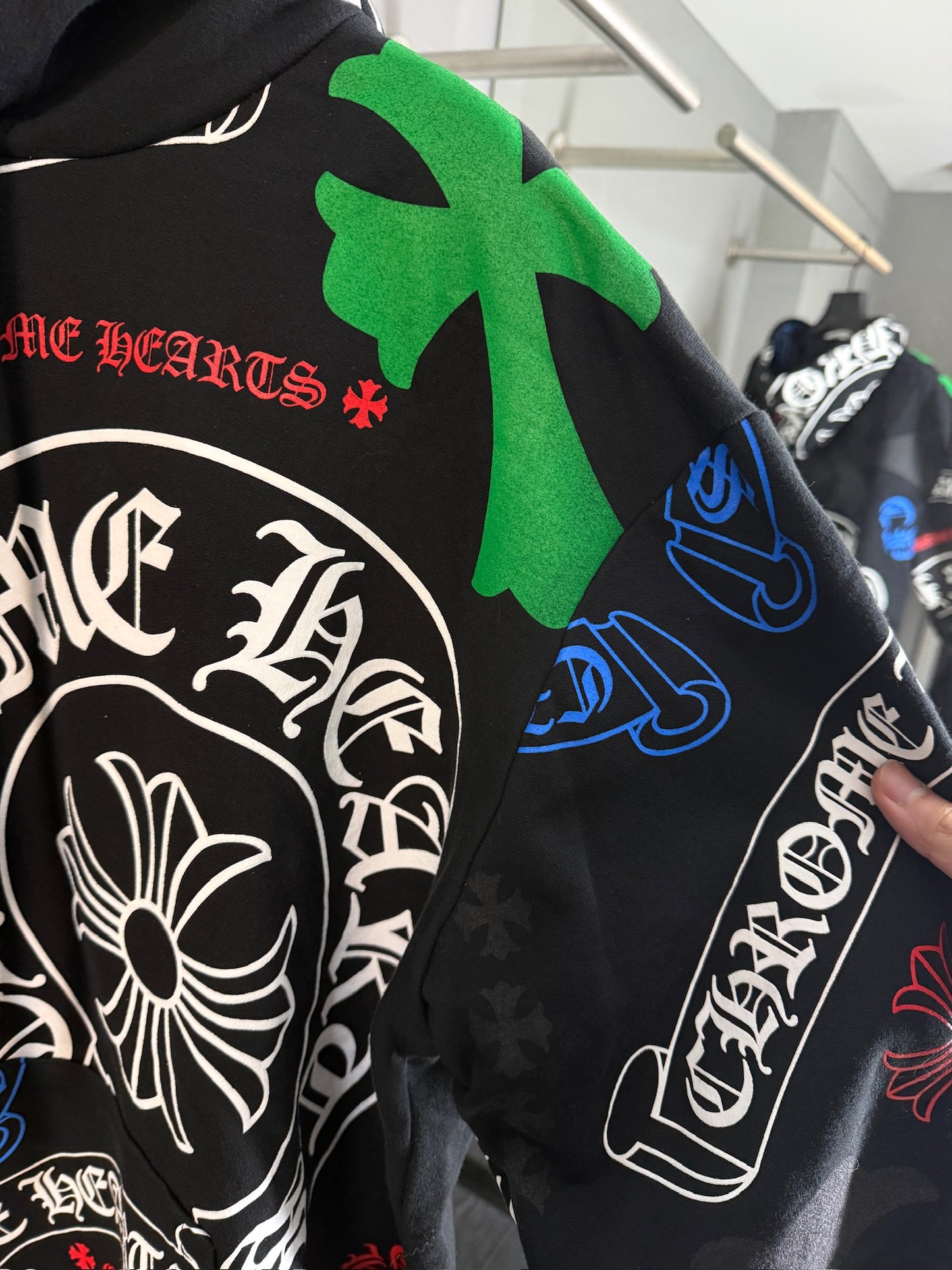 Chrome Hearts Stencil Hoodie