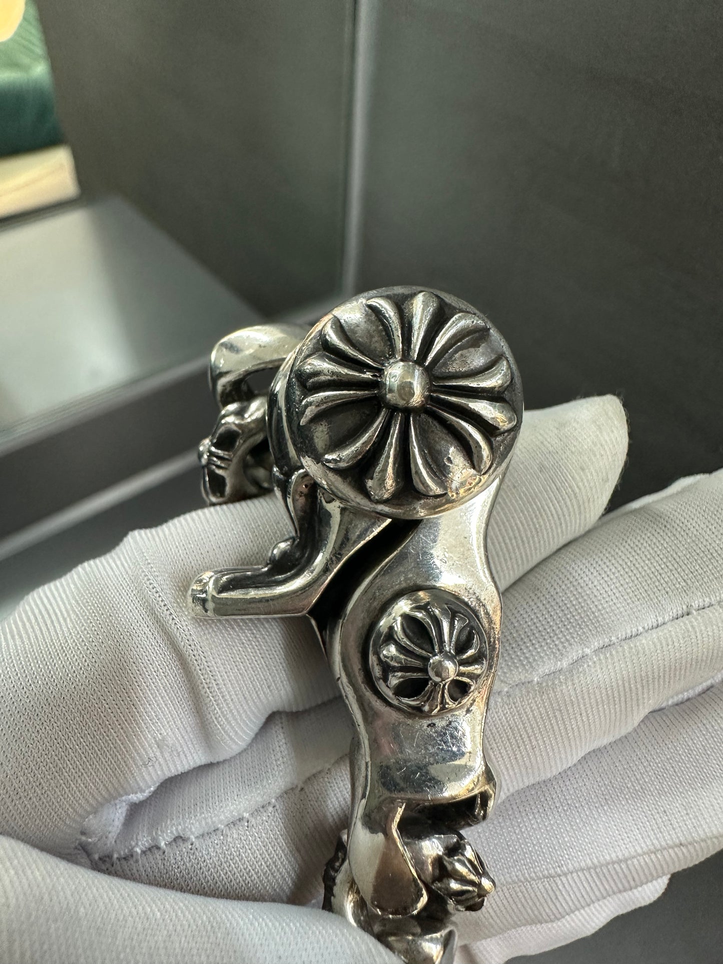 Chrome Hearts Fancy Lobster Bracelet