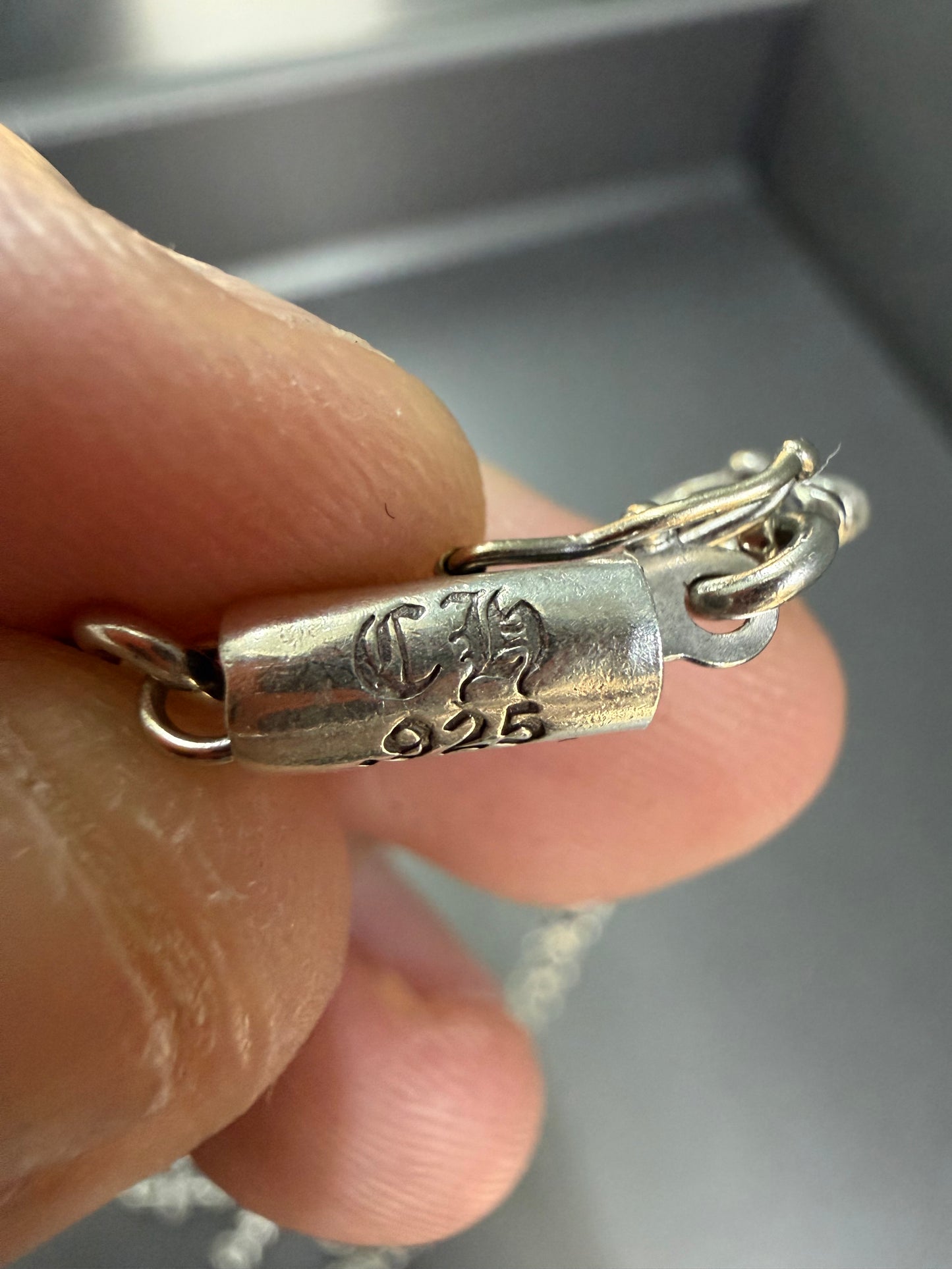 Chrome Hearts Tiny E Necklace