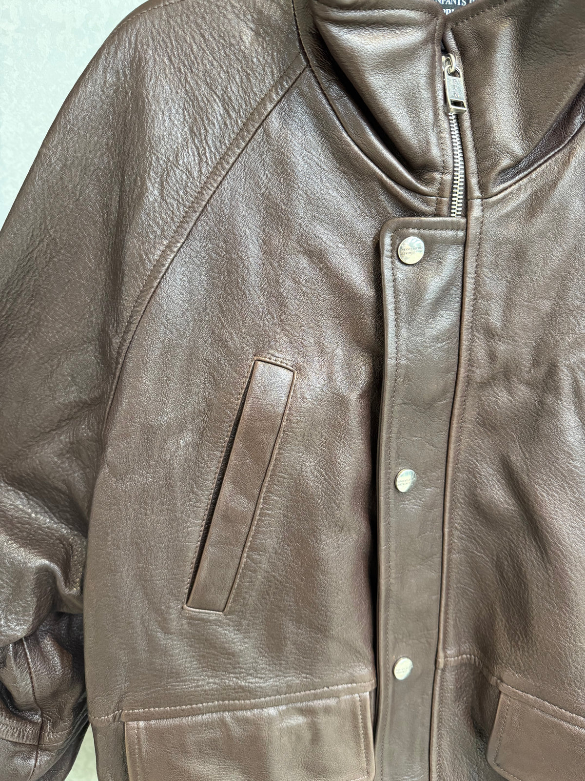 Enfants Riches Déprimés Prince Phillip's Childhood Leather Jacket