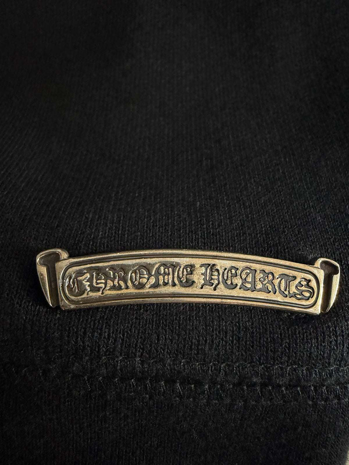 Chrome Hearts Triple Cross Embroidered King Taco Zip-Up