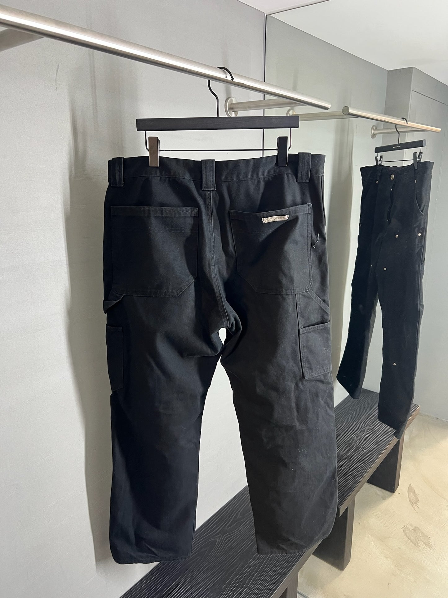 Chrome Hearts Carpenter Canbas Double Knee Pants