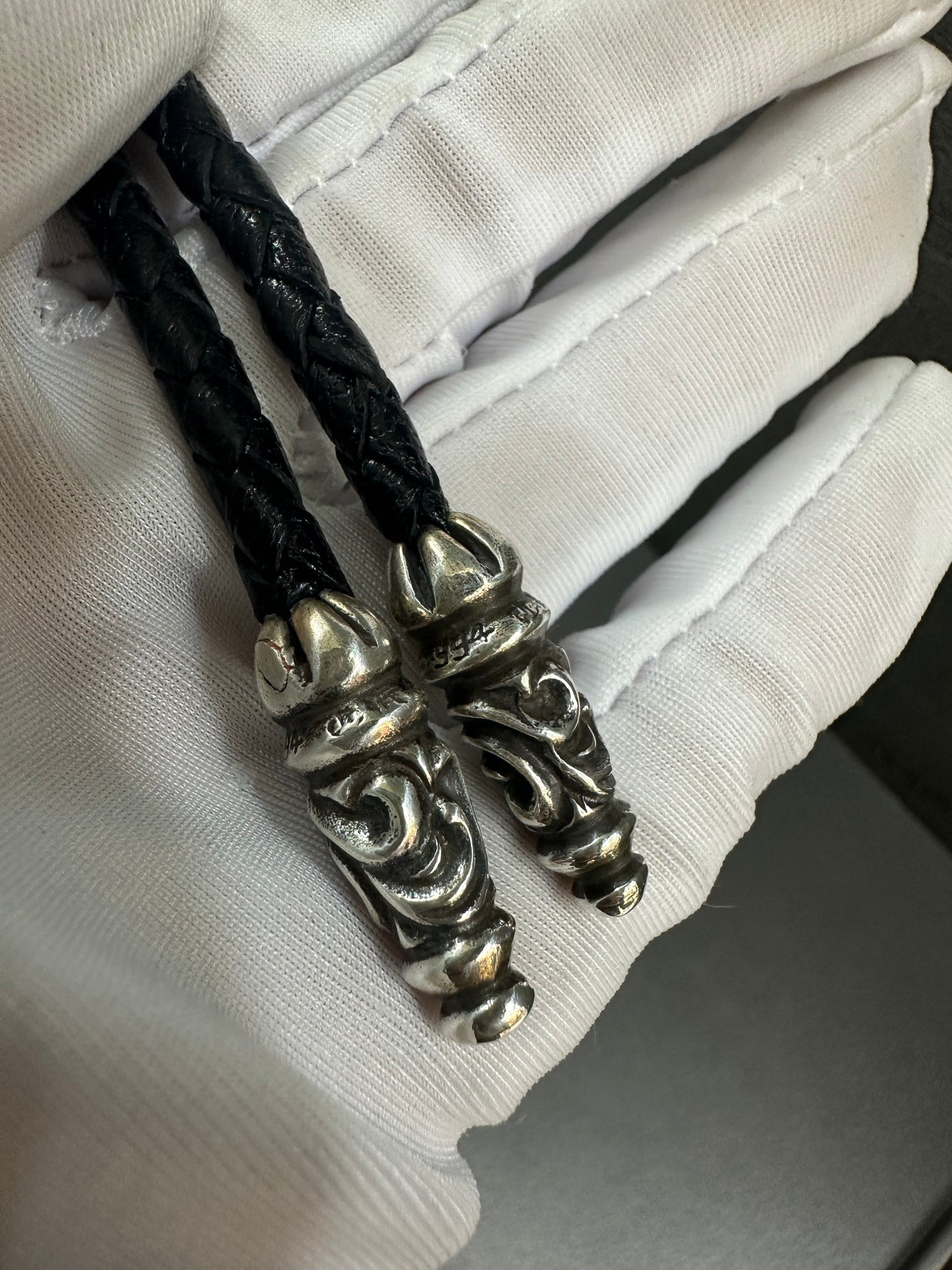 Chrome Hearts Oval Cross Bolo Tie