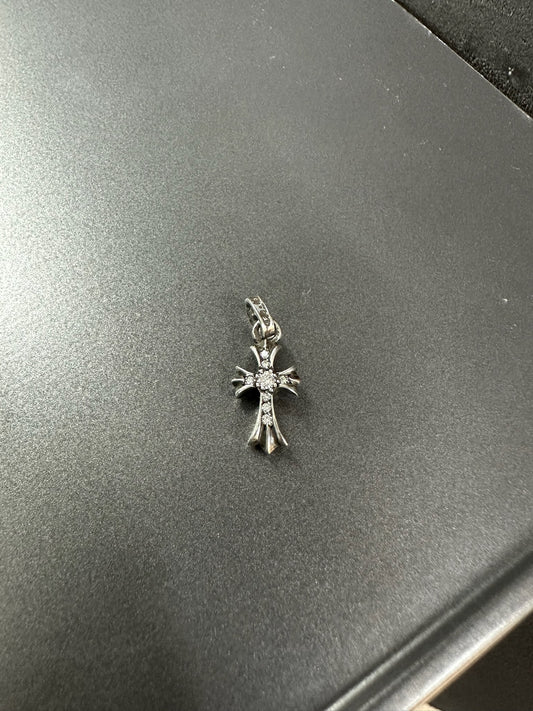 Chrome Hearts BBF BabyFat Pendant with Diamonds