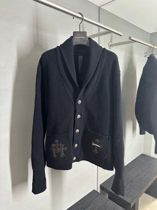 Chrome Hearts Cashmere Triple Cross Cardigan