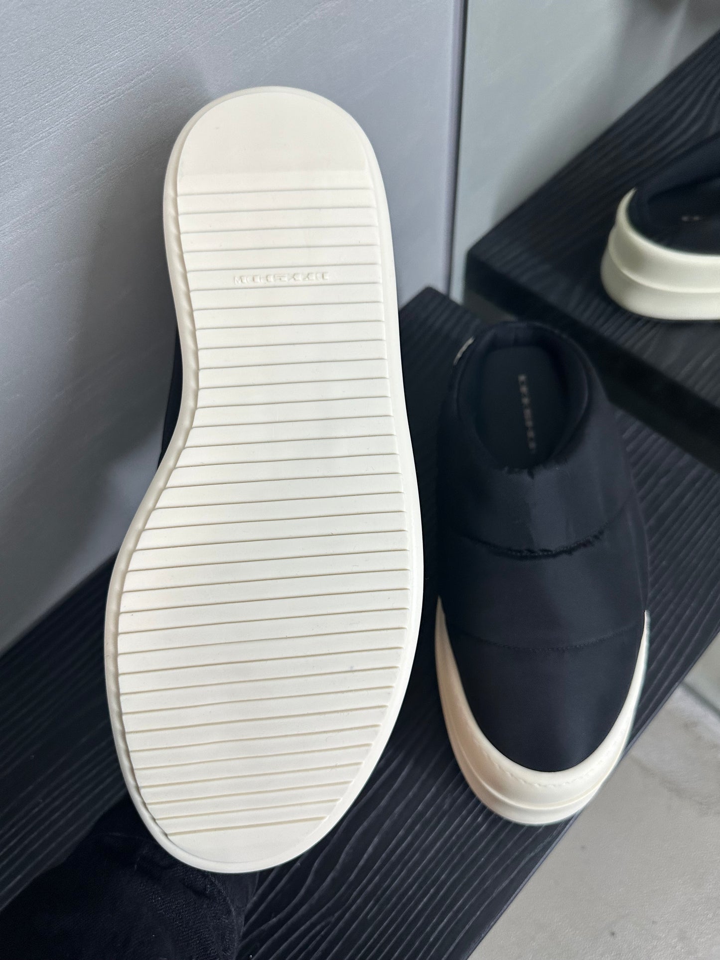 Rick Owens Drkshdw Mega Bumper Slip On Lunar