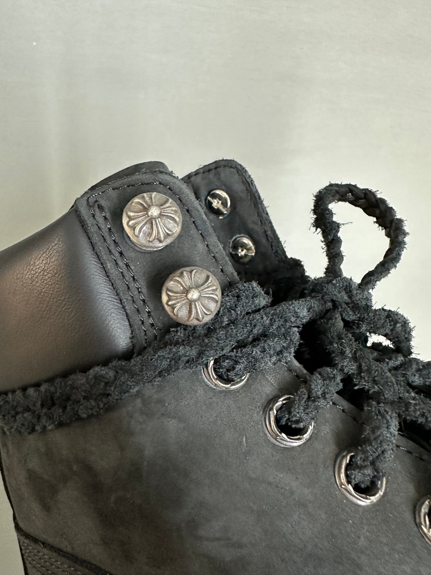 Chrome Hearts Timberland 6 Inch Boots