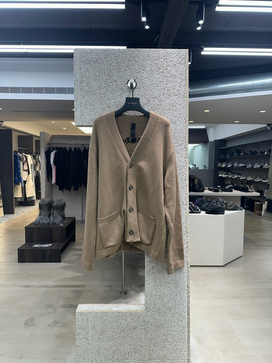Chrome Hearts Leather Patch Cardigan