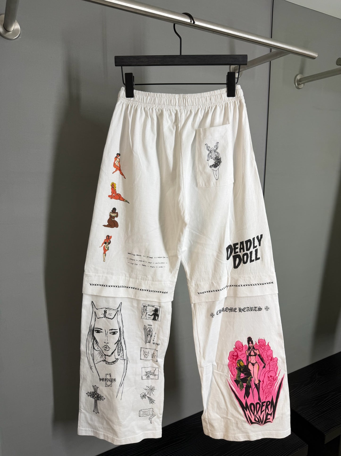Chrome Hearts x Deadly Doll Miami Exclusive Sweatpants