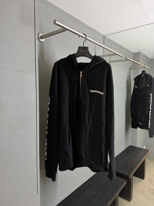Chrome Hearts Scroll Logo Zip-up