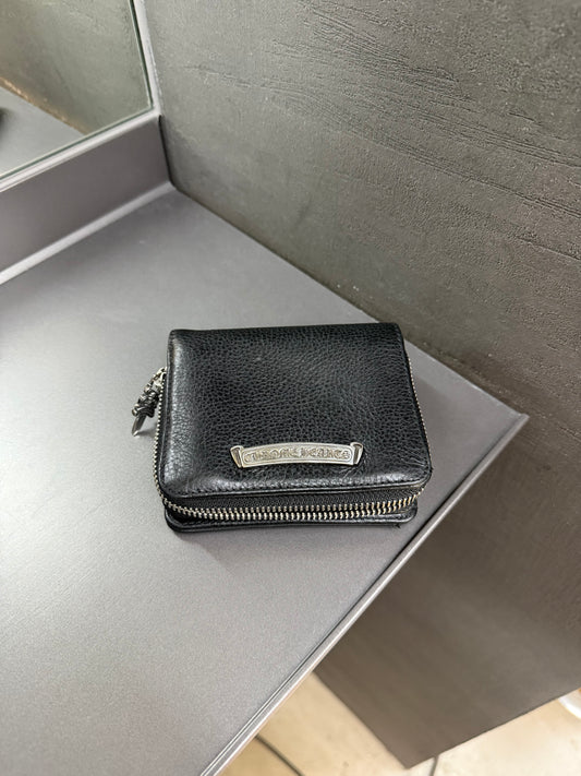 Chrome Hearts SQ zip bill wallet
