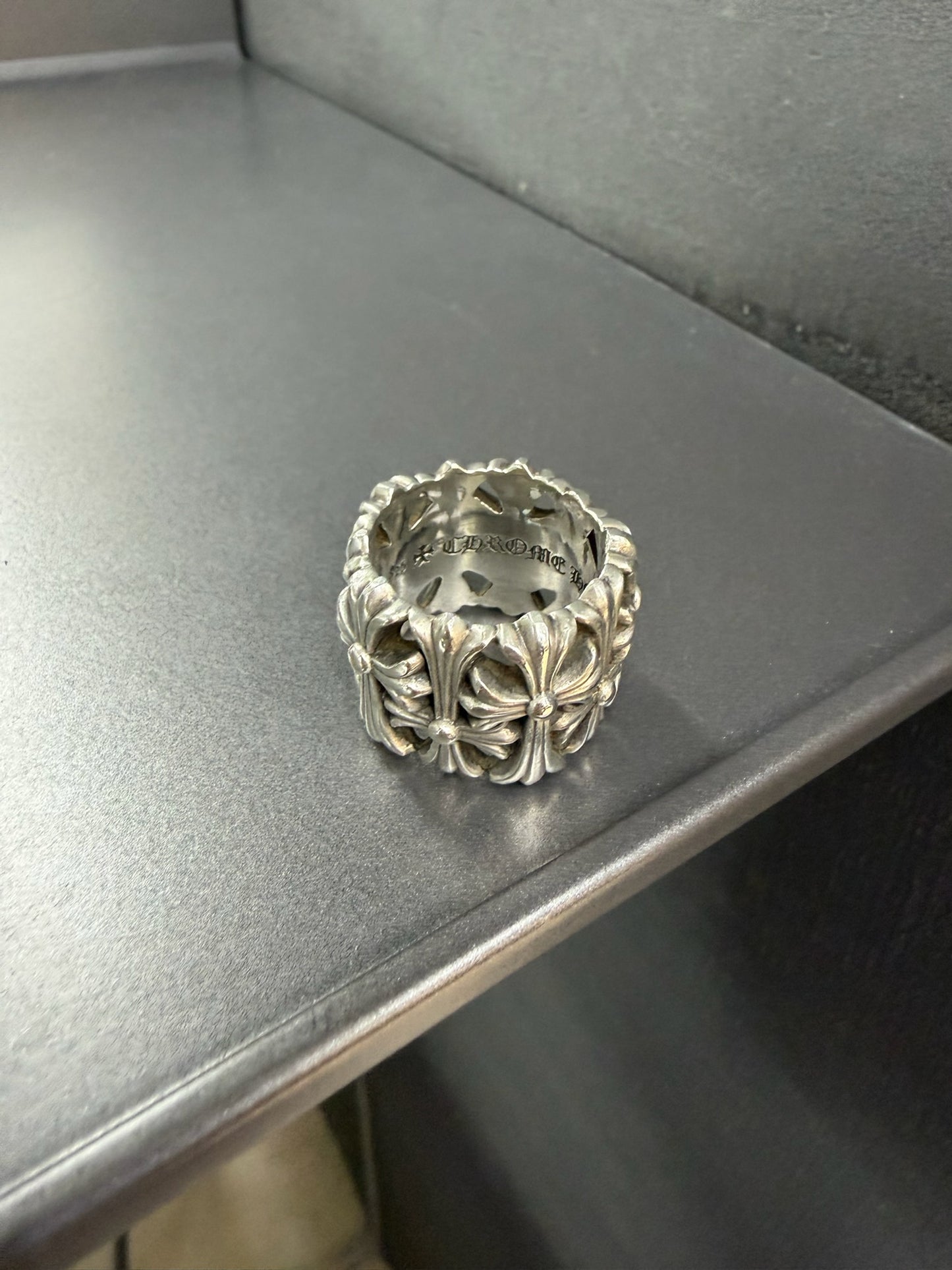 Chrome Hearts Cemetery Cross Ring