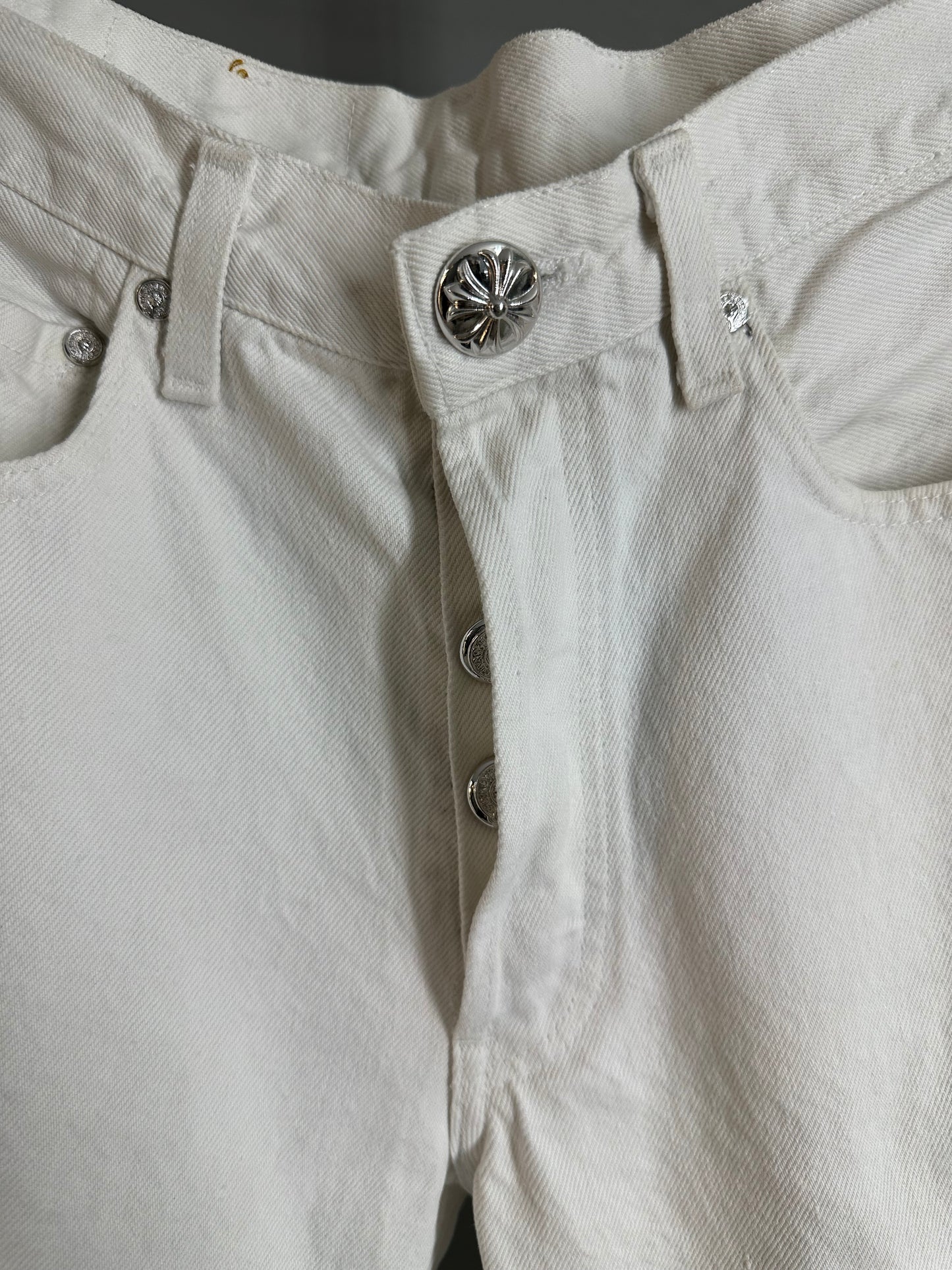 Chrome Hearts Blue Star Patch Levi’s 501 Jeans
