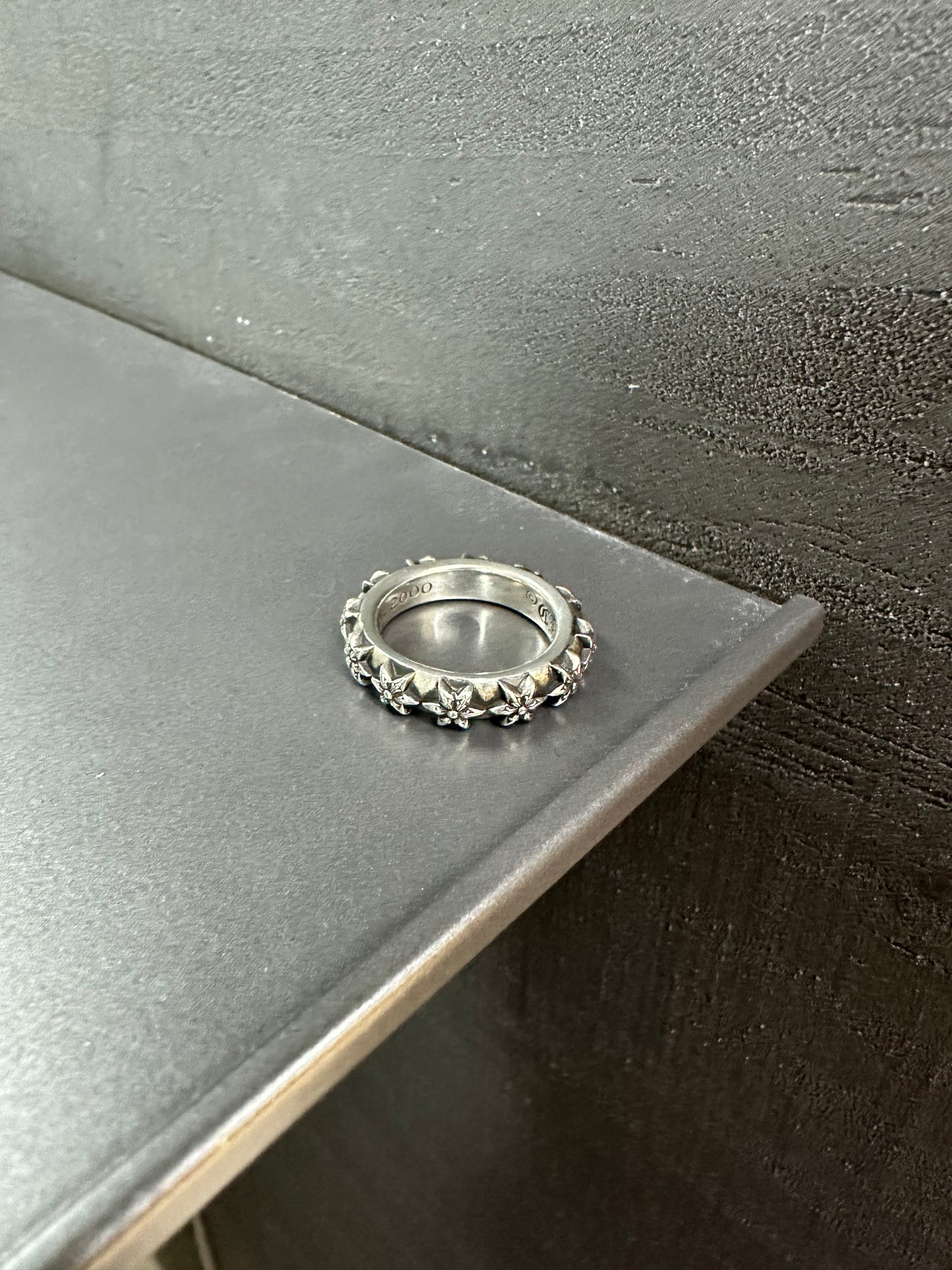 Chrome Hearts Star Band Ring