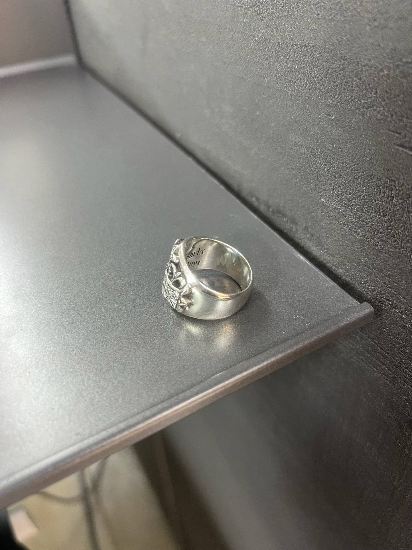 Chrome Hearts Keeper Ring with Diamonds