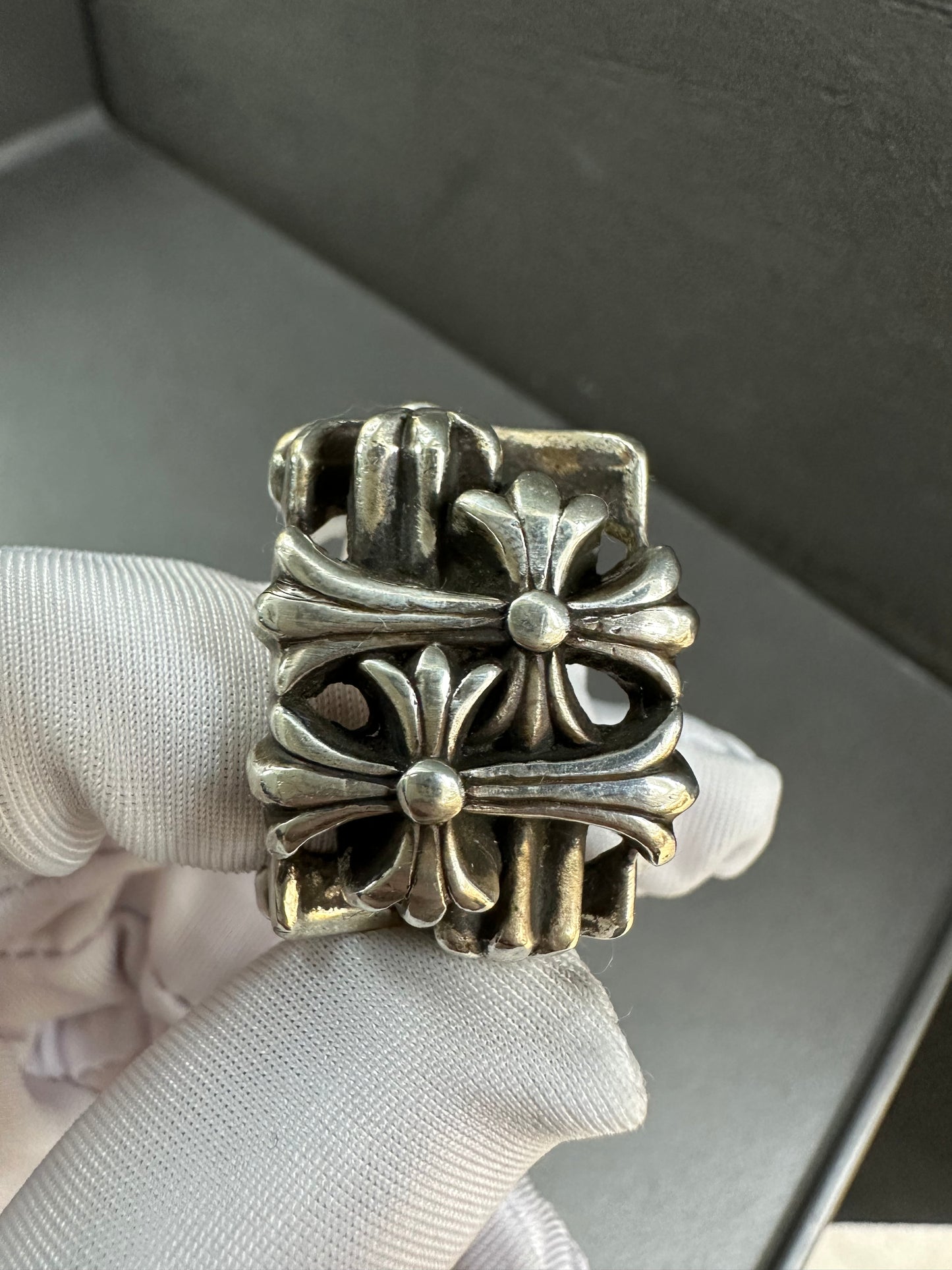 Chrome Hearts Cemetery Square Ring