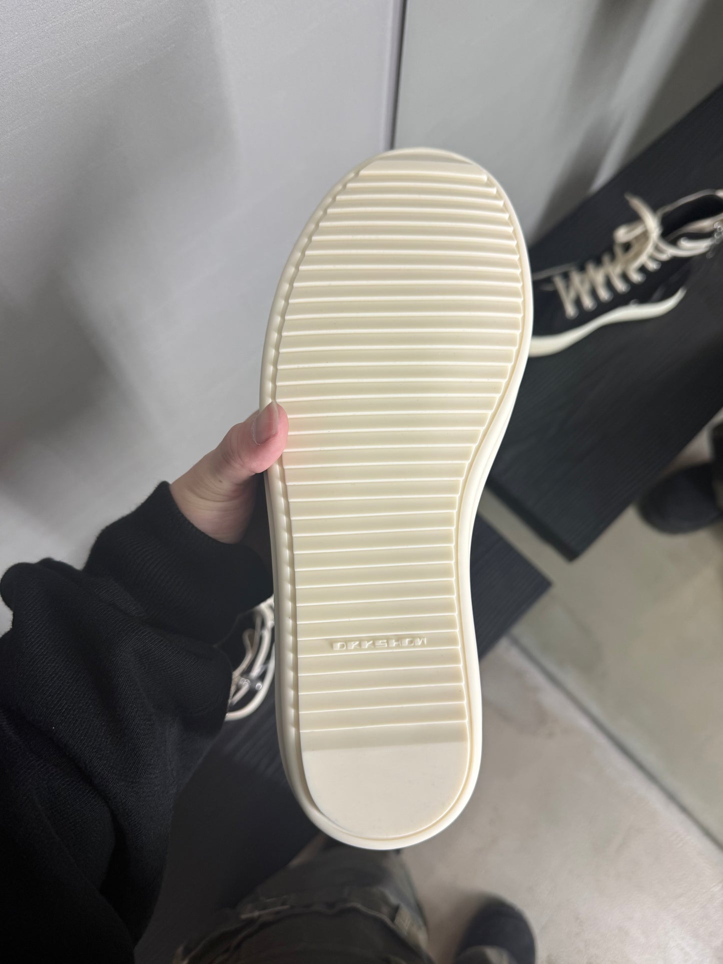 Rick Owens Drkshdw Ramones High-top Sneakers