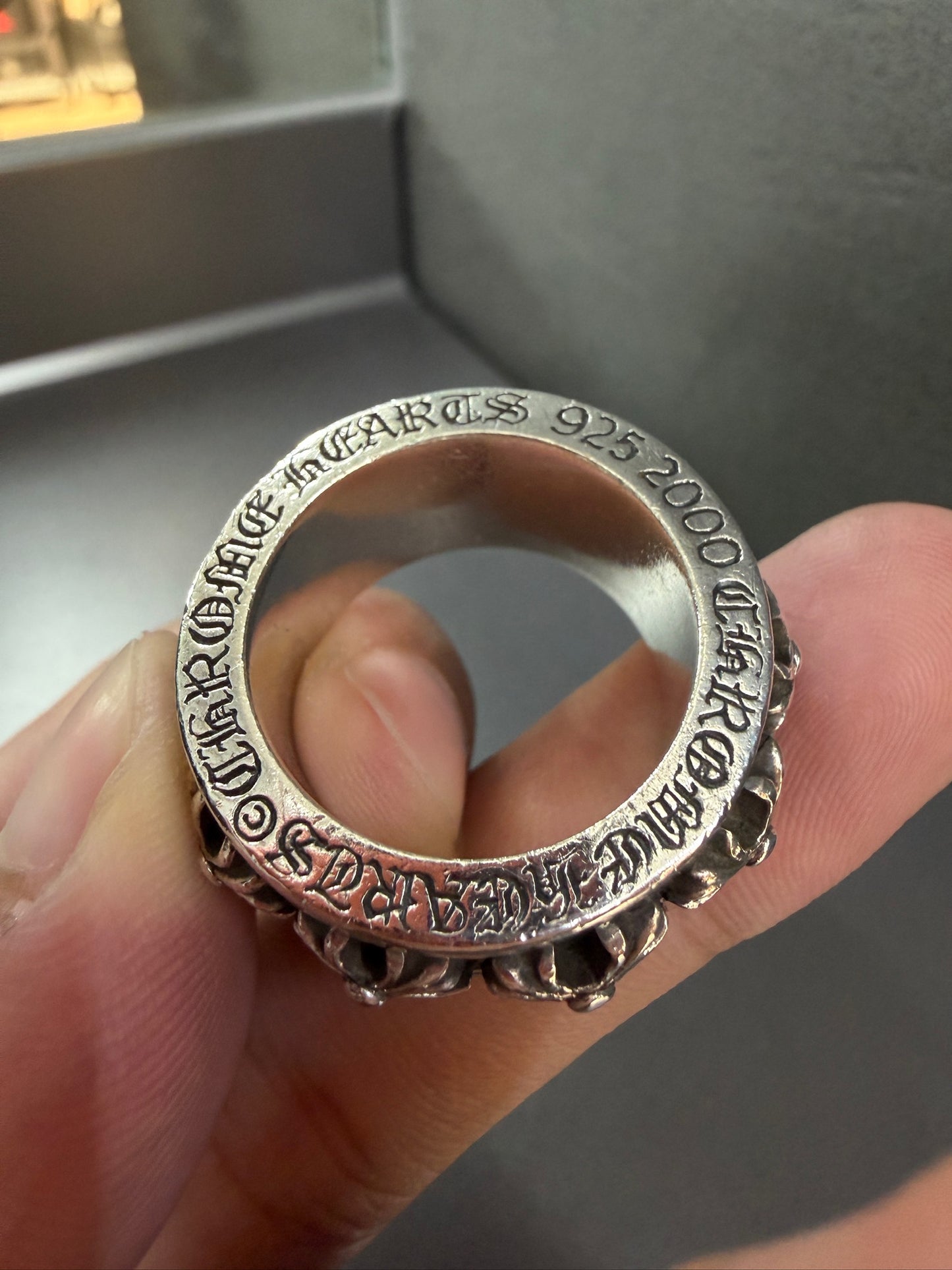 Chrome Hearts Spinner Ring