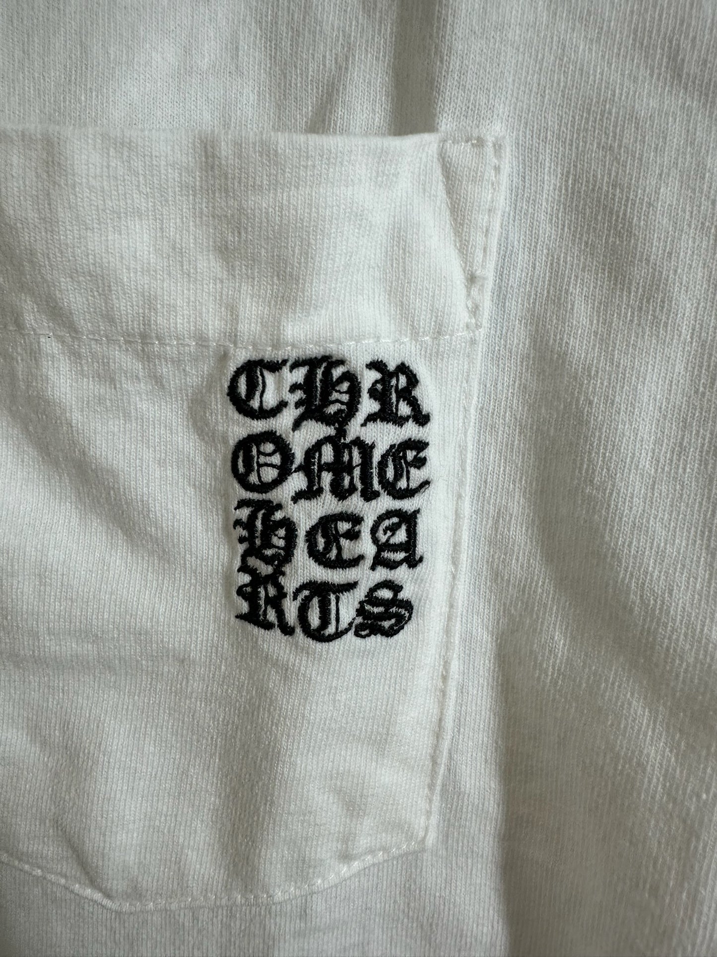 Chrome Hearts Sanskrit
Cross Embroidered T-shirt