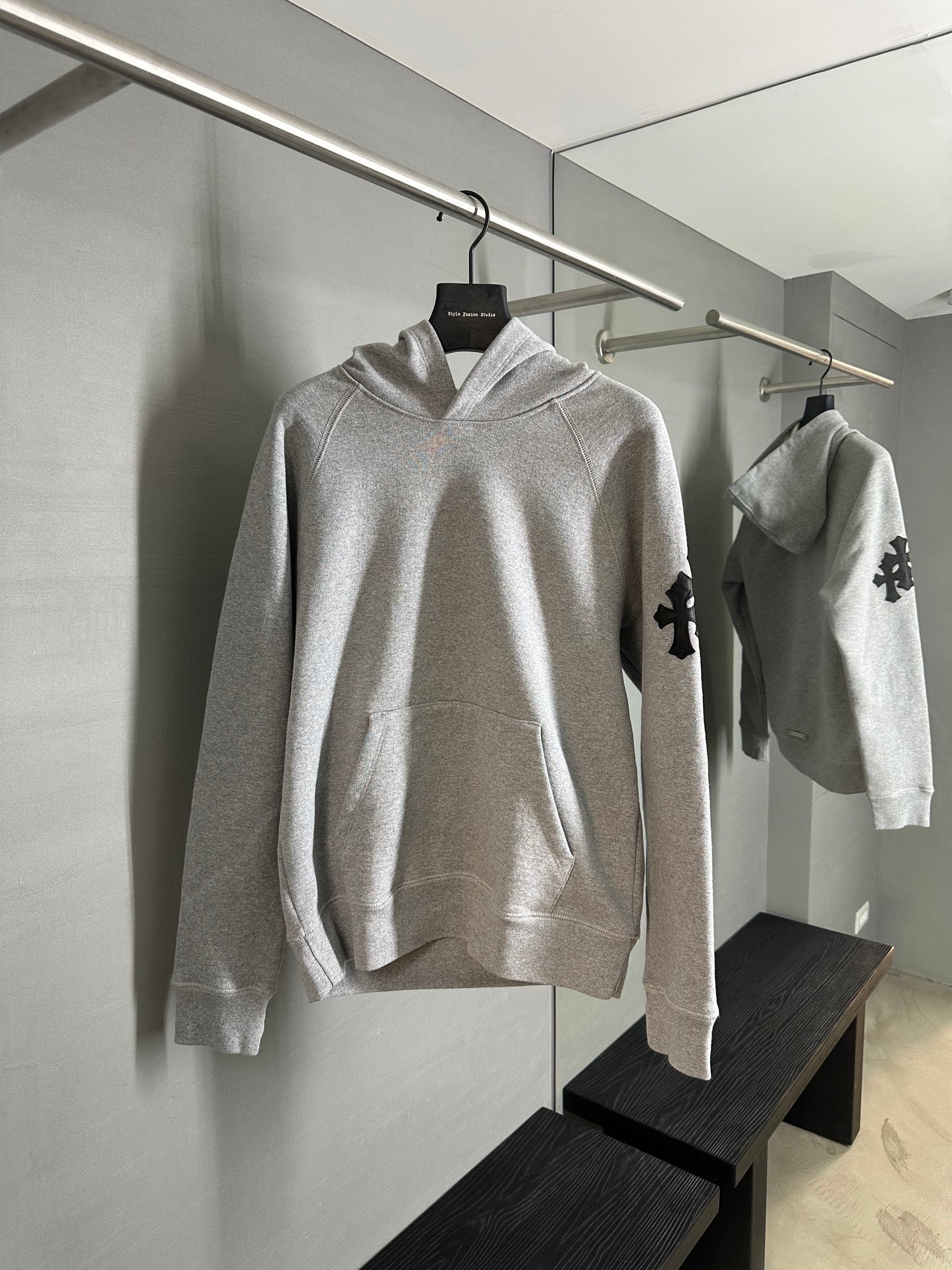 Chrome Hearts Paperjam Cross Patch Hoodie