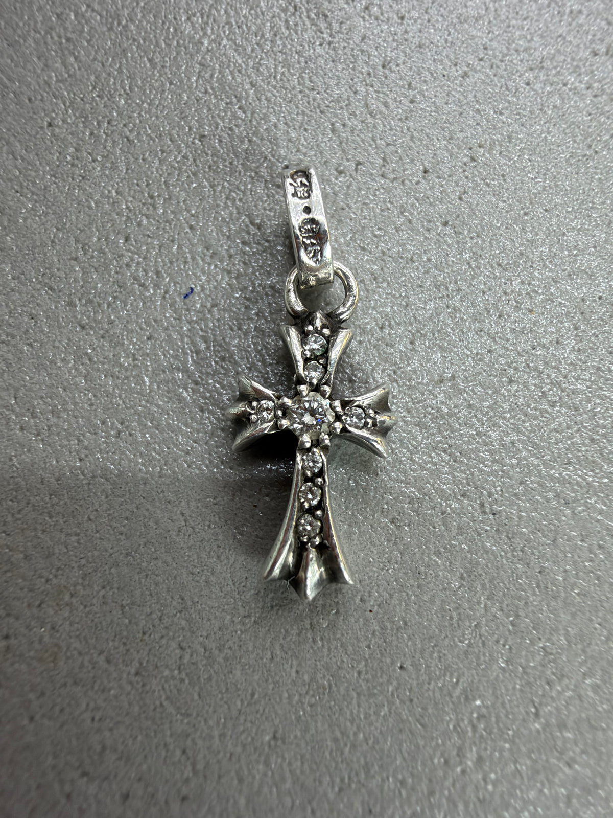 Chrome Hearts Double Side BBF BabyFat Diamonds Pendant
