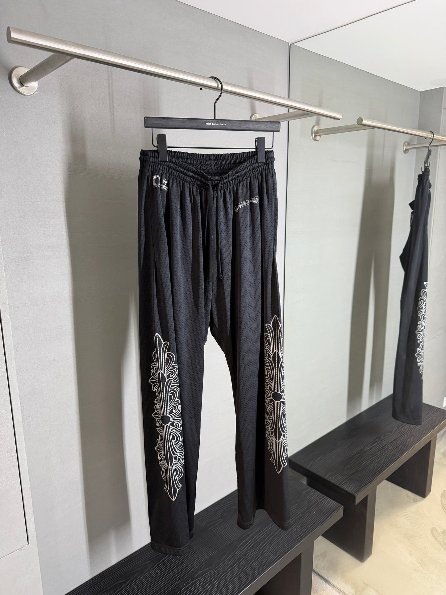 Chrome Hearts Football Mesh Pants