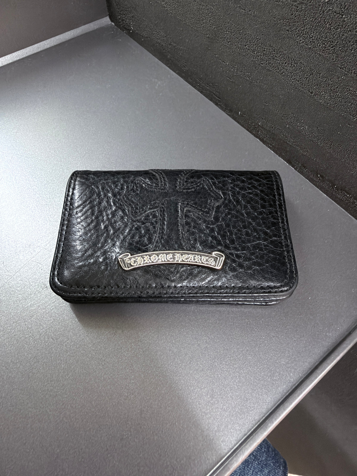 Chrome Hearts Cross Patch Car Holder