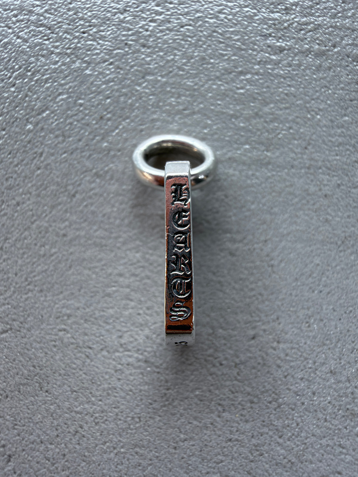 Chrome Hearts Ting Cut Out Cross Dog Tag