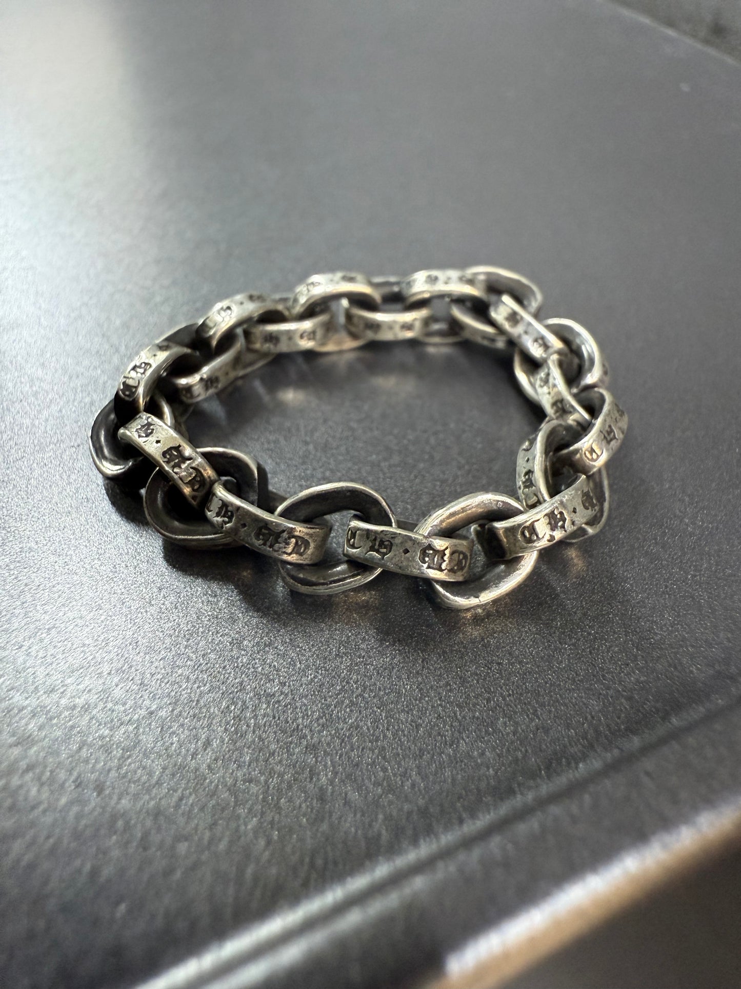 Chrome Hearts paper chain ring