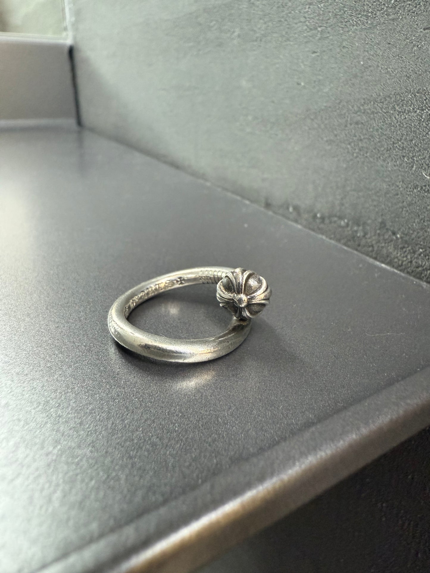 Chrome Hearts nail ring