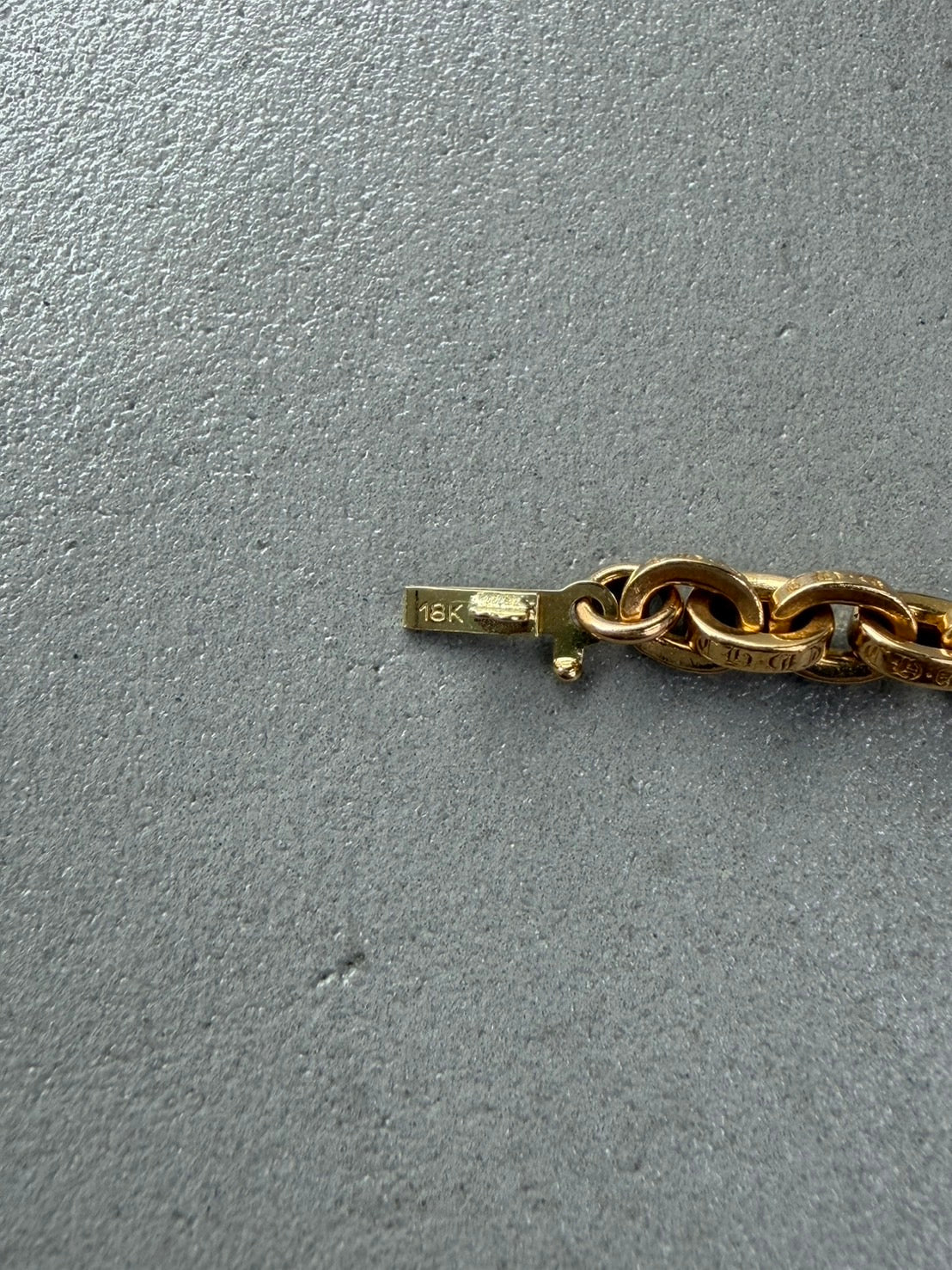 Chrome Hearts 22K Paperchain necklace