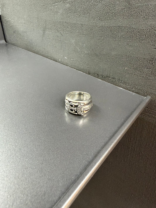 Chrome Hearts Dagger ring with diamond
