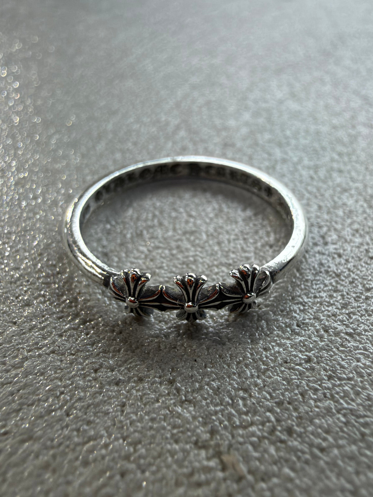 Chrome Hearts 3CH Plus Bubblegum Ring