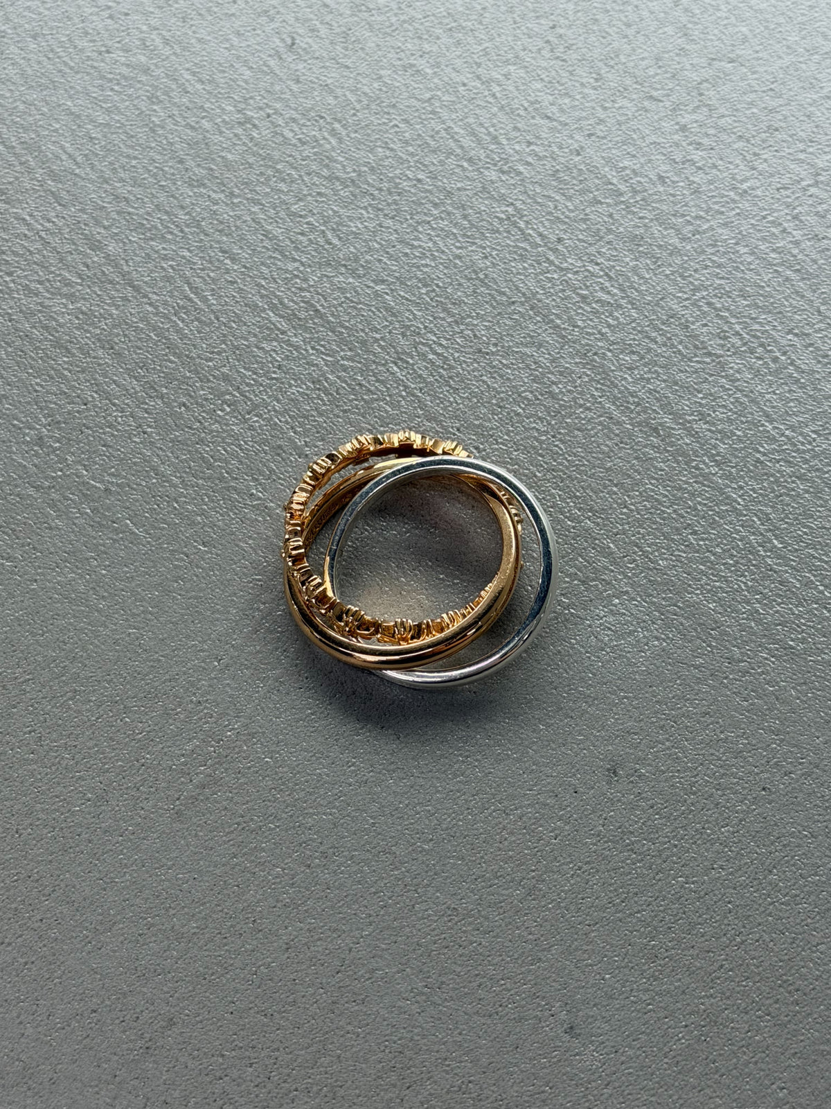 Chrome Hearts Tiny E Plus Band Triple Ring
