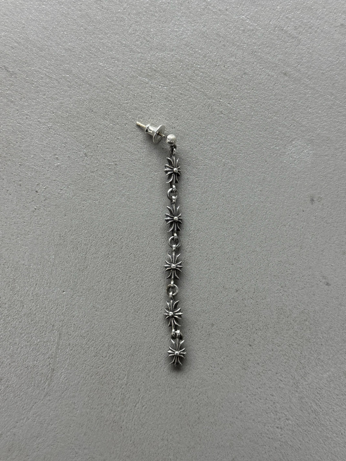 Chrome Hearts Tiny E CH Plus 5 Links Drop Earring