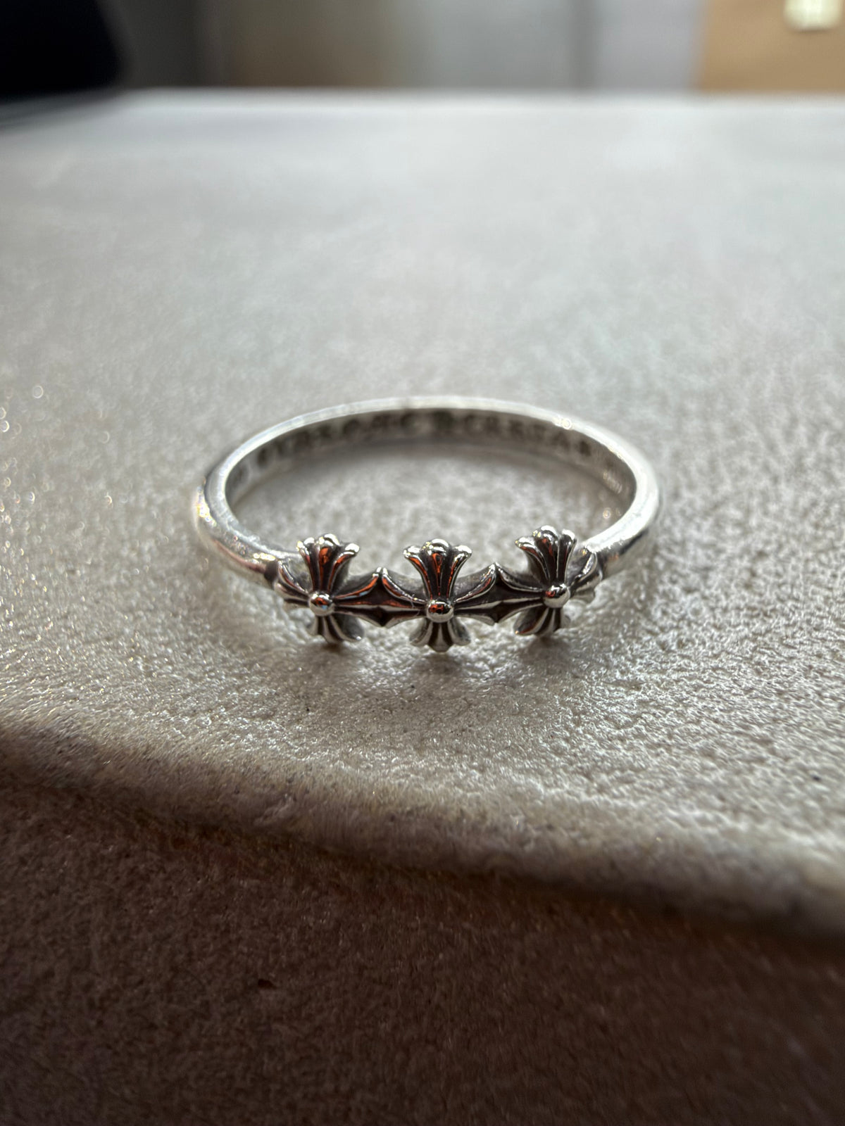 Chrome Hearts 3CH Plus Bubblegum Ring
